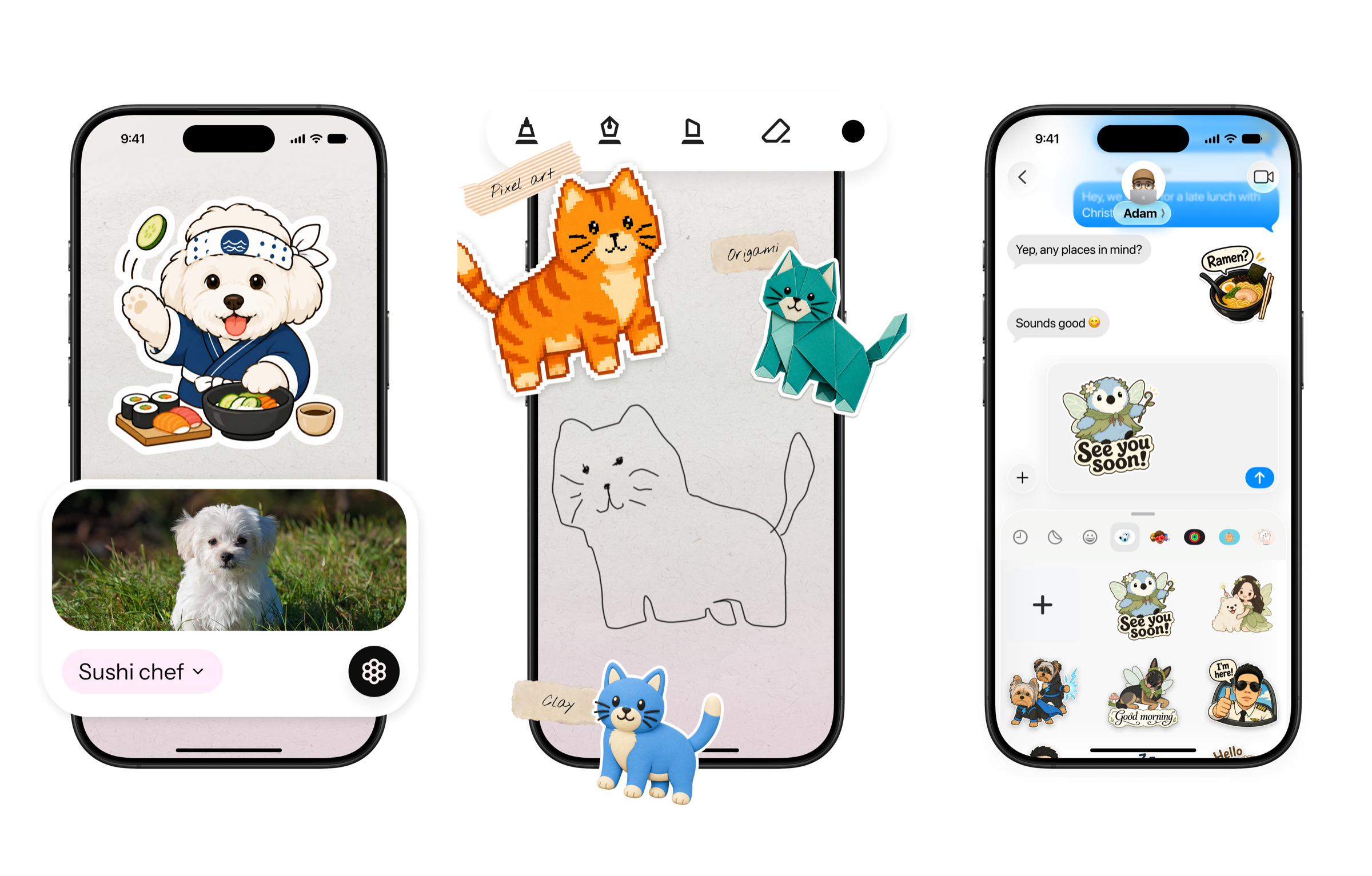 Pixora turning meaningful photos and drawings into personalized stickers